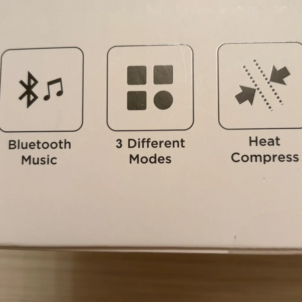 White Bluetooth Electric Eye Massager